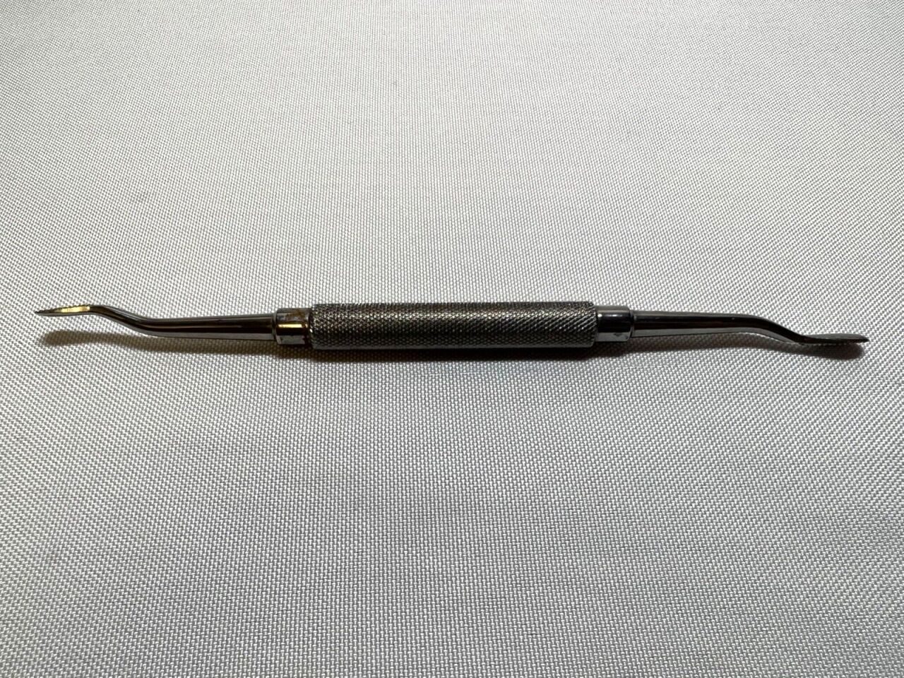 KMEDIC 69-545 Cross Serrations Double Sided Bone File 7-1/4"
