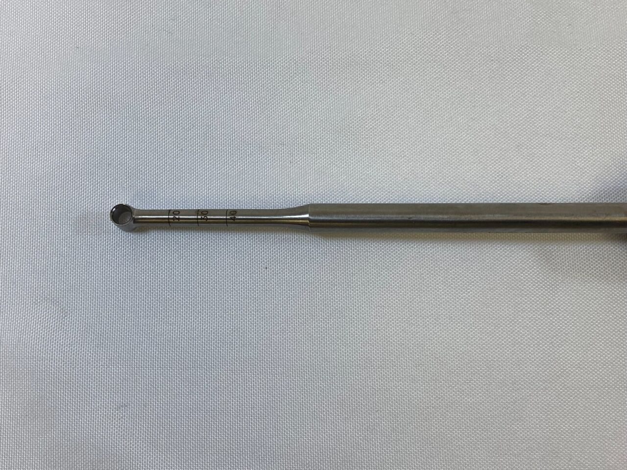Straight 8mm Cone Ring Curettes 12" Spine Neurology Orthopedic — photo 2