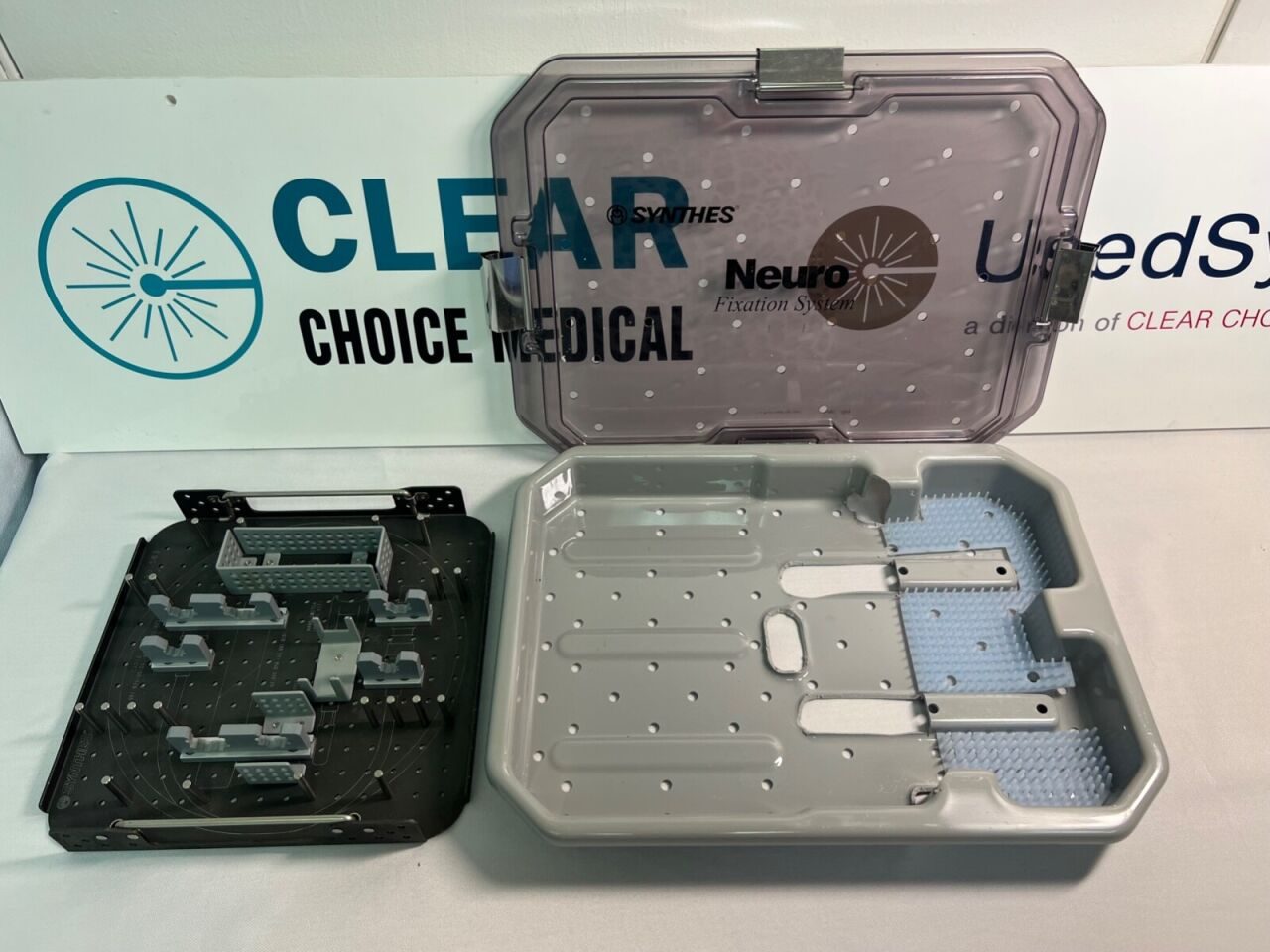 SYNTHES CCMED406 Neuro Fixation System Sterilization Tray — photo 2