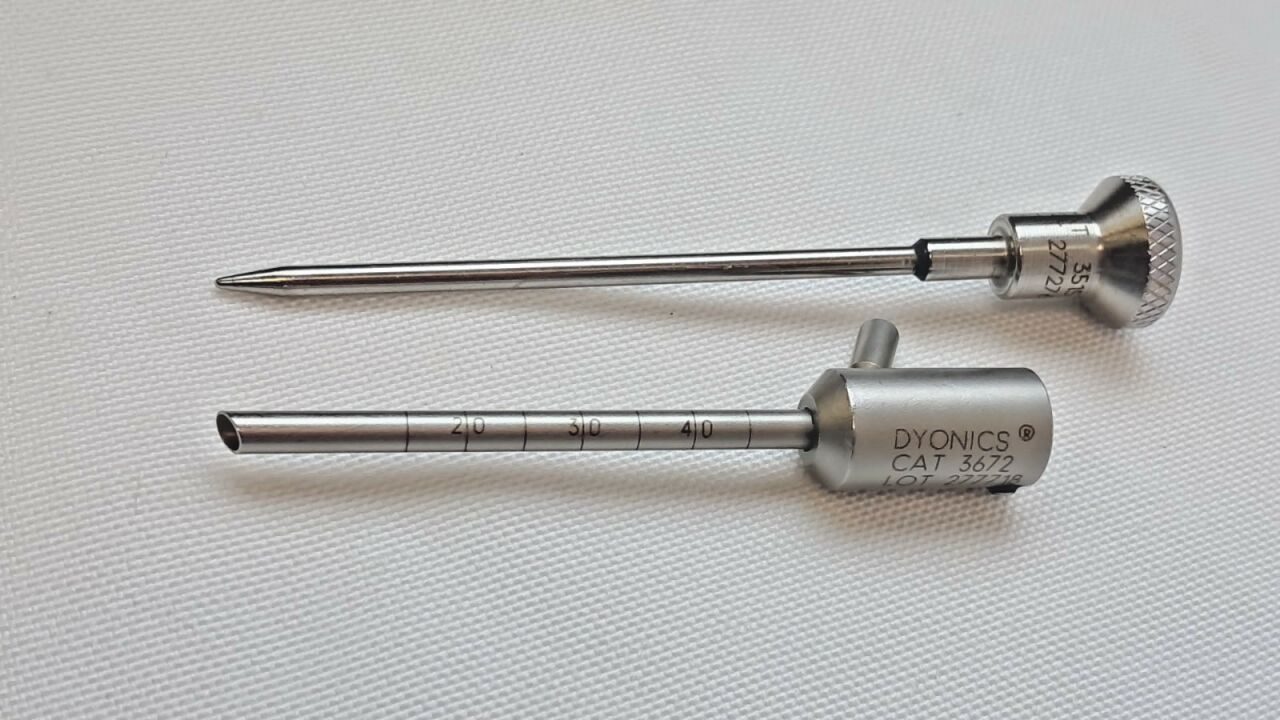 SMITH & NEPHEW Dyonics 3672 2.9mm w/3515 Conical Obturator Small Joint Cannula with Conical Obturator — photo 2
