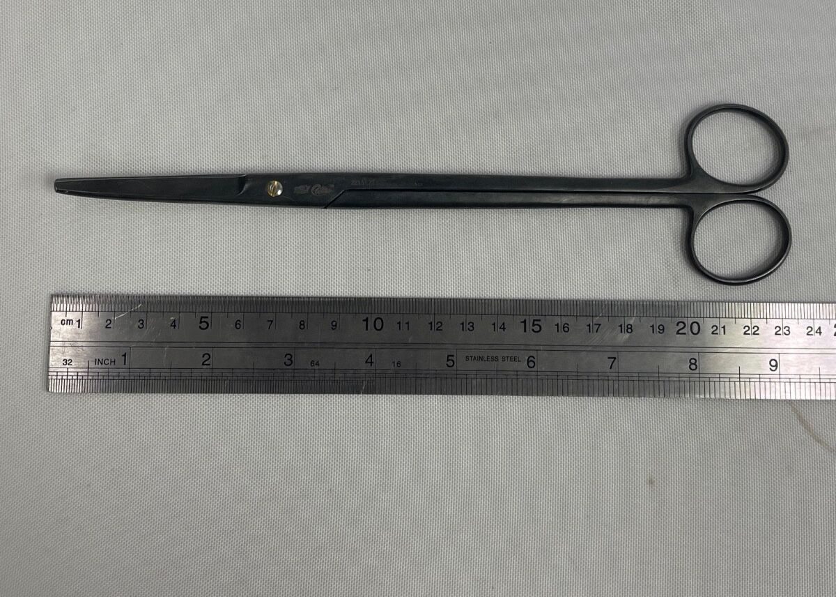 SSI ULTRA 223.51.73 Magic Cut Ceramic Mayo Scissors 9" Curved General Surgery — photo 10