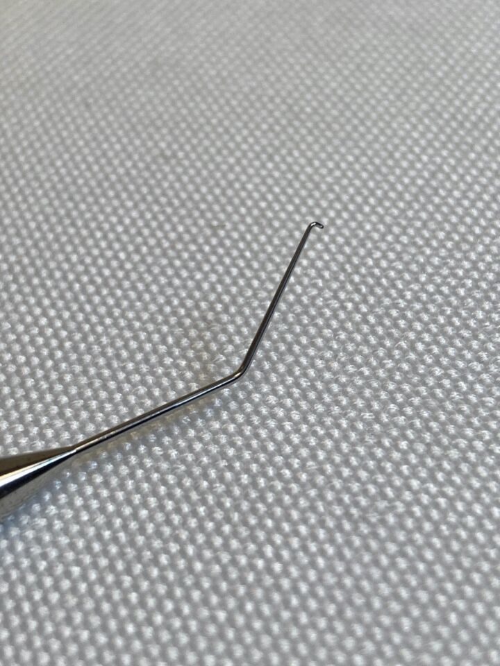 WESCOTT Rx407 Nagahara Phaco Chopper Left Hand 10mm Tip to Bend L: 114mm — photo 6
