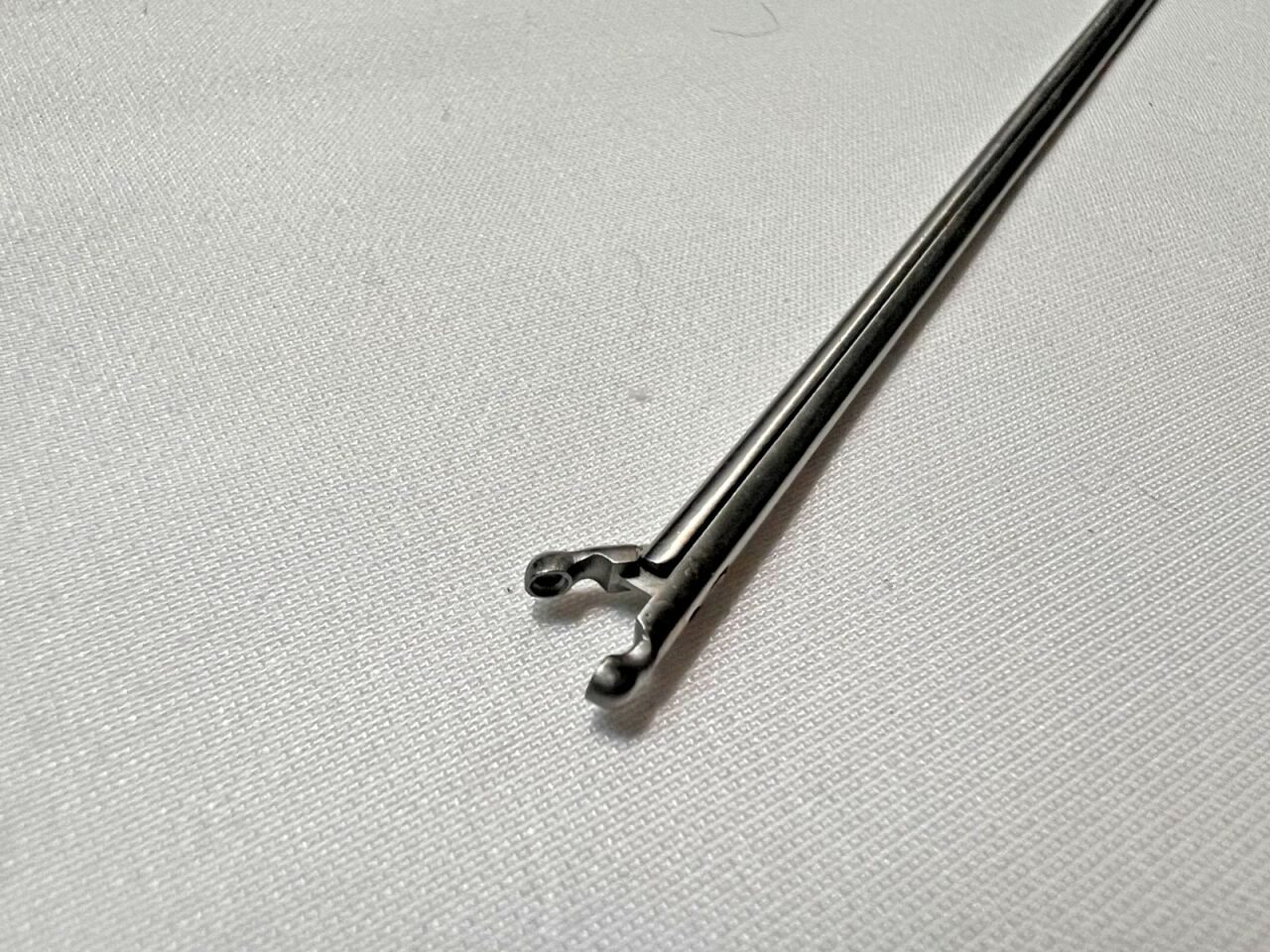V. MUELLER BE-2420 Straight Single Action Jackson Laryngeal Cup Forceps 11" L — photo 3