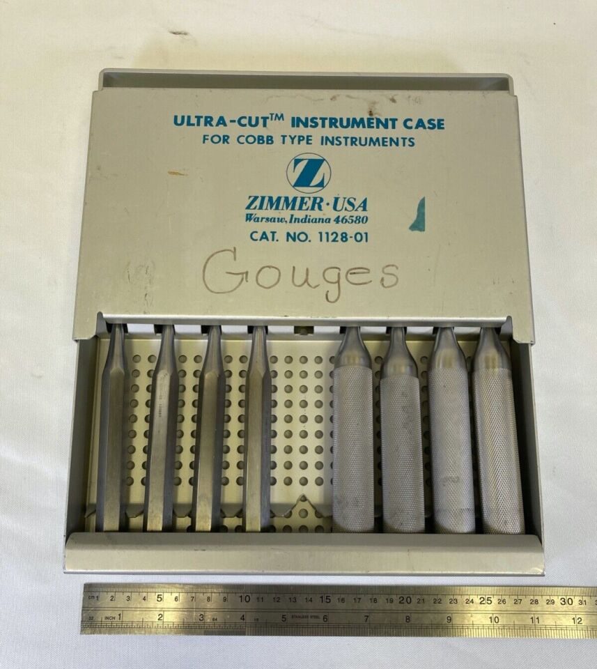 ZIMMER 1128-01 Ultra Cut Cobb Gouges Set — photo 8