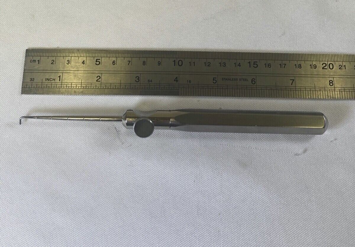 AVALIGN 72-230102C 5mm Arthroscopic Hook Probe & Handle — photo 7