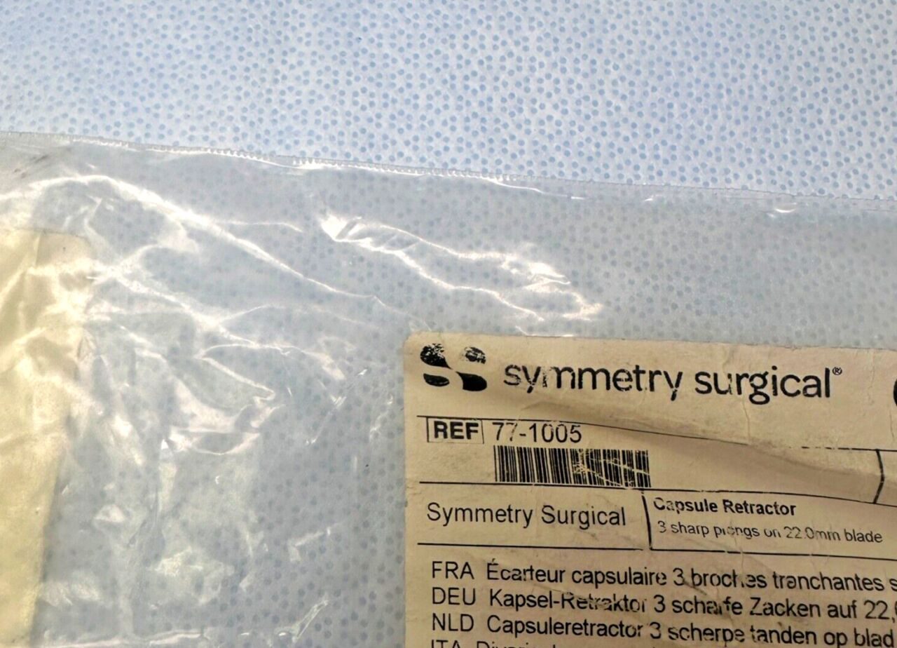 SSI ULTRA SYMMETRY 77-1005 3 Prong Sharp 22mm Wide Retractor — photo 2