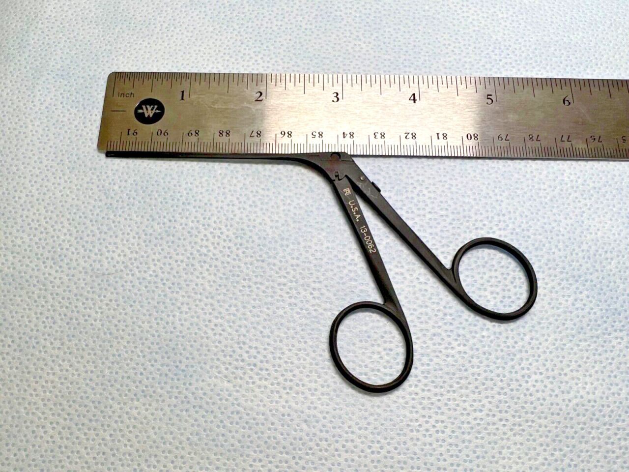 RICHARDS 13-0062 Wire Closure Forceps 2.7" Up Angle Jaw w/ Case — photo 5