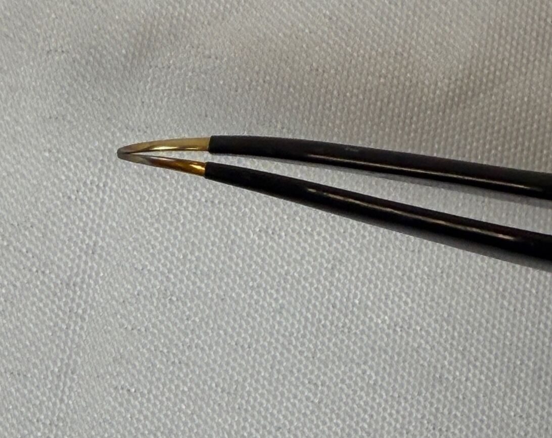GEM 4025J-NS-C Bipolar Jewelers Forcep 4 5/8" Micro Curved Tips — photo 7