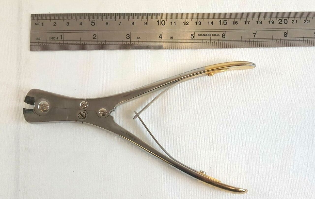 V. MUELLER OS3052-001 Wire Cutting Forceps 6.75" 1.7mm — photo 5