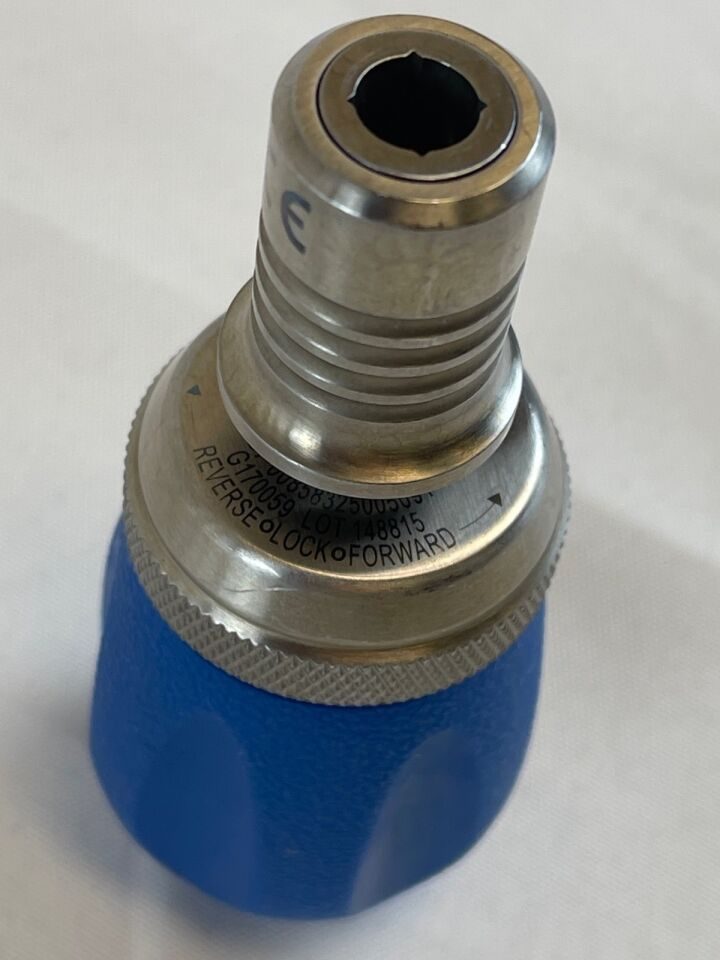 MEDTRONIC G170059 Gauthier Ultra Mini Inline Cannulated Ratcheting Handle 1/4" — photo 3