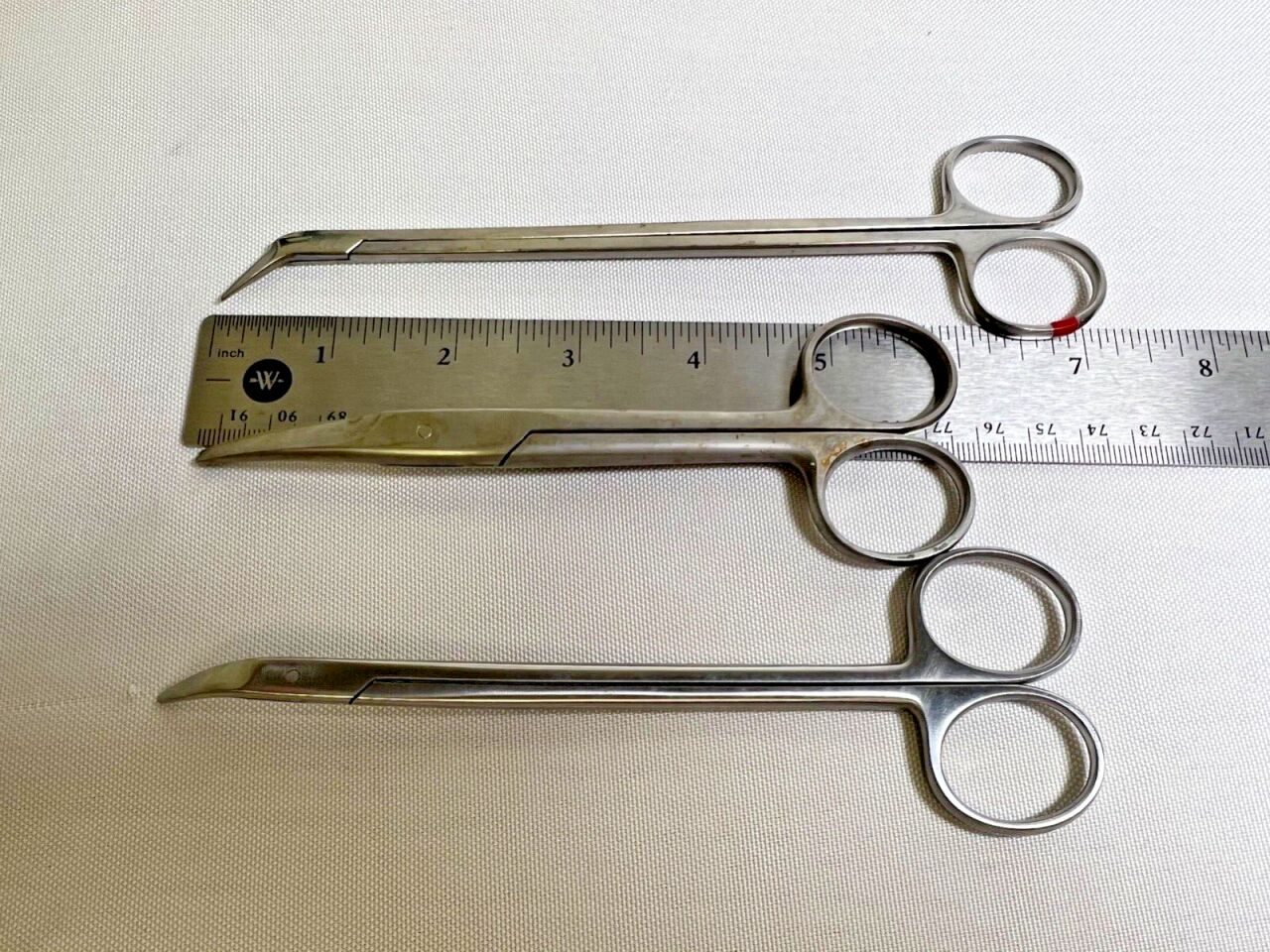 AESCULAP BC555R / OM700R / BC648R Mayo / Dean / Potts Surgical Scissors - lot of 3 — photo 8