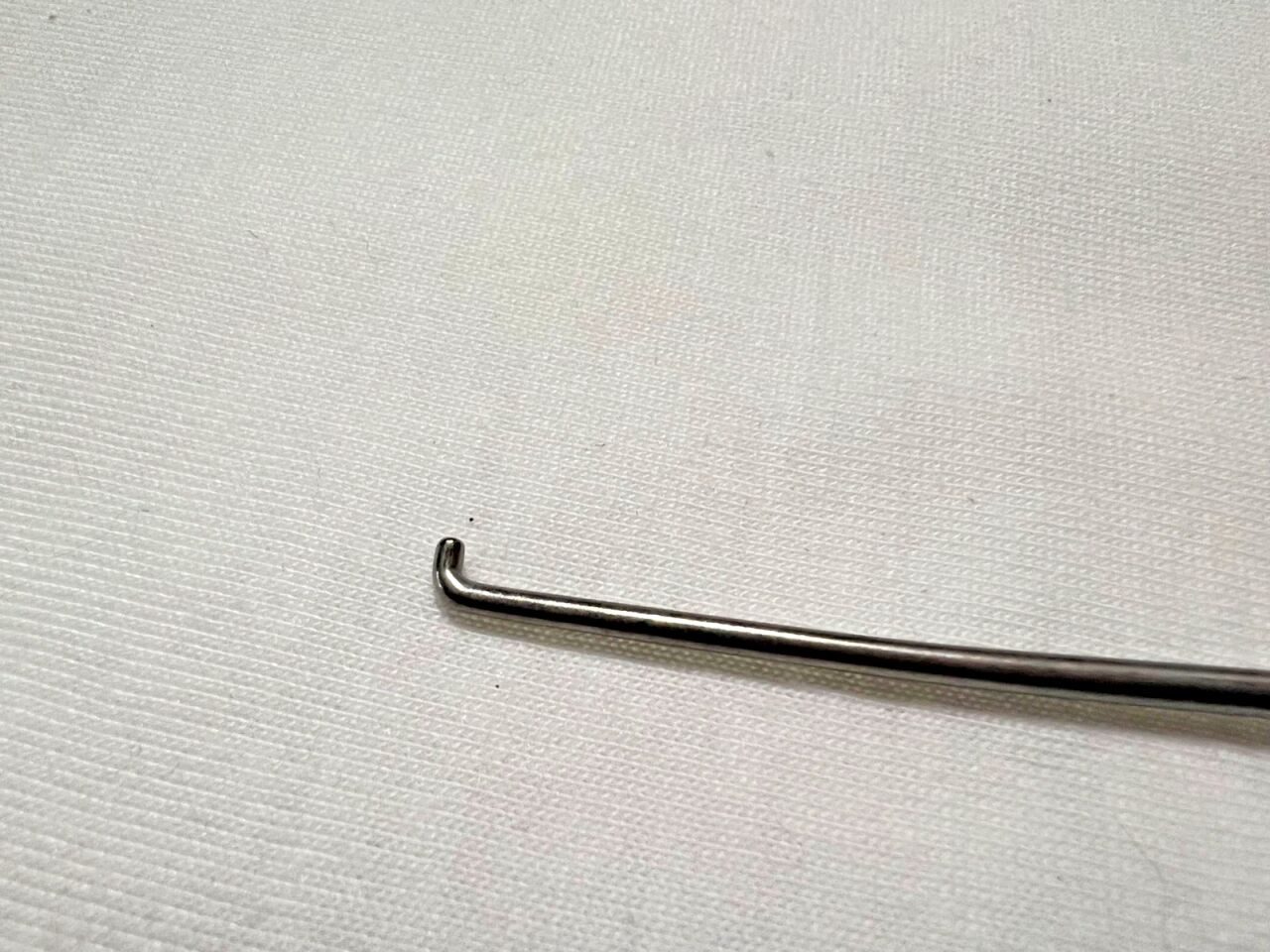 STRYKER 233-70-182 2.5mm X 8-1/4" Erichsen Nerve Hook Probe — photo 2