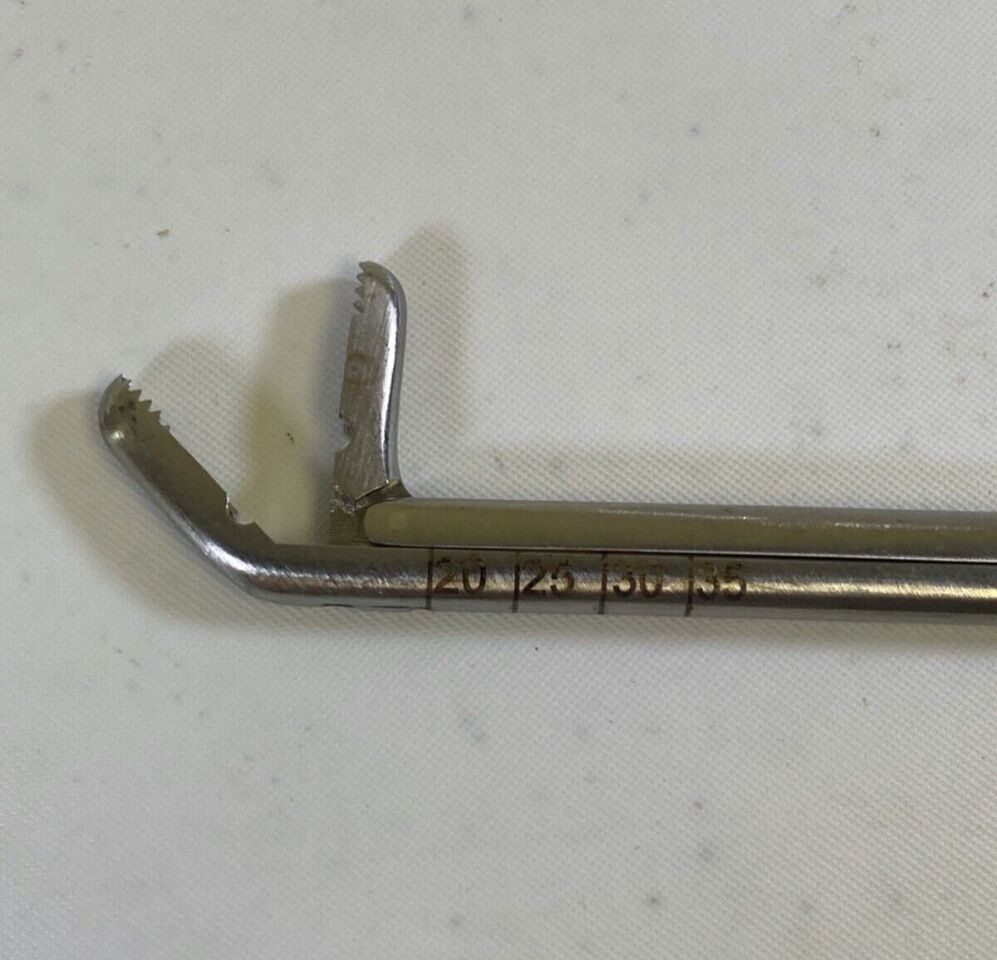 STRYKER 48360124 Reliance Pituitary Rongeur 4mm Up Bite Serrated Teeth Spine — photo 4