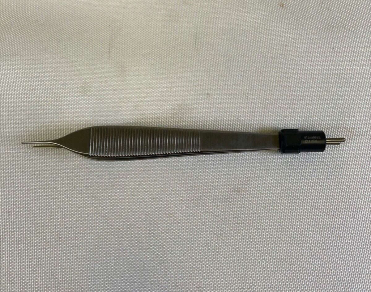 V. MUELLER NL1820 Straight Delicate Smooth 1mm Jaws 5" Bipolar Adson Forcep — photo 1