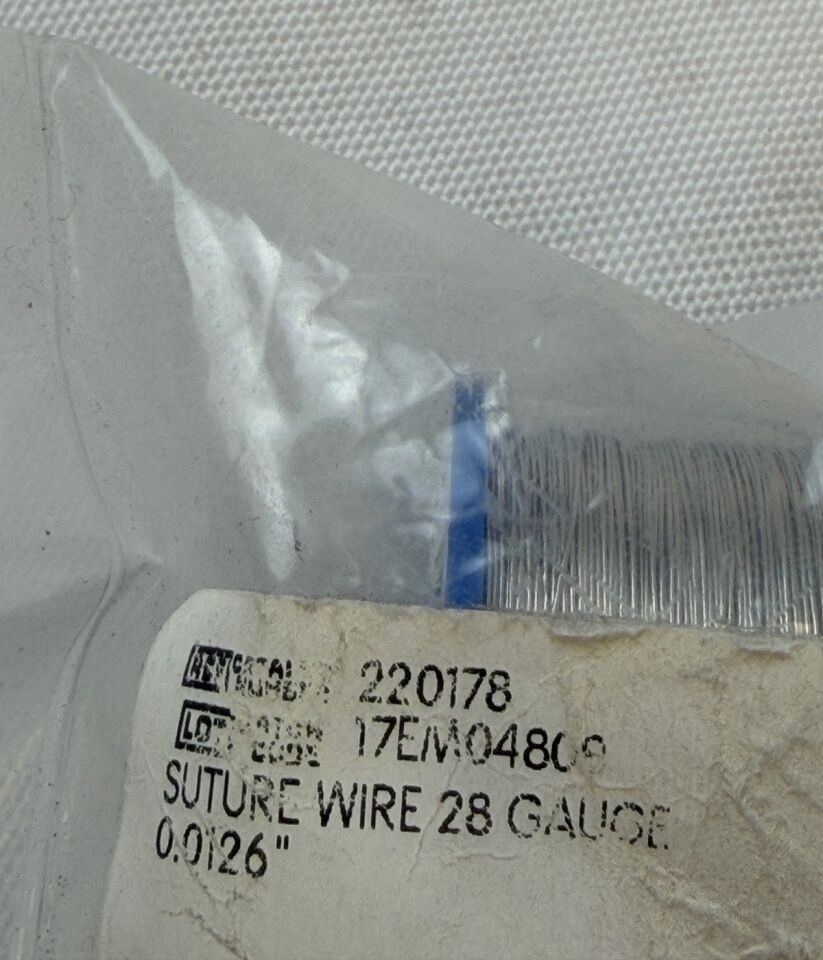 SMITH & NEPHEW 220178 28 Gauge 0.0126" Suture Wire — photo 3
