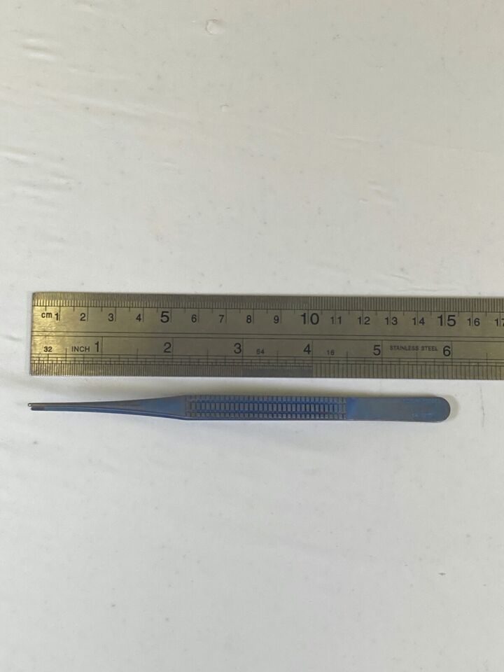 LEIBINGER 64-00116 Titanium 6" Holding Forceps Serrated Jaws Maxillofacial CMF — photo 11