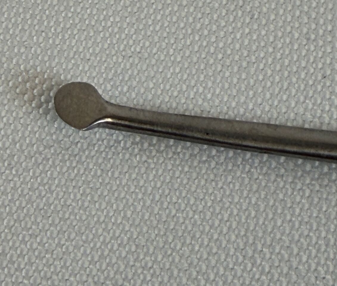 KARL STORZ N-4660 Cottle Septum Elevator 4mm x 4mm Round End & 3mm Spatula End 9" — photo 3