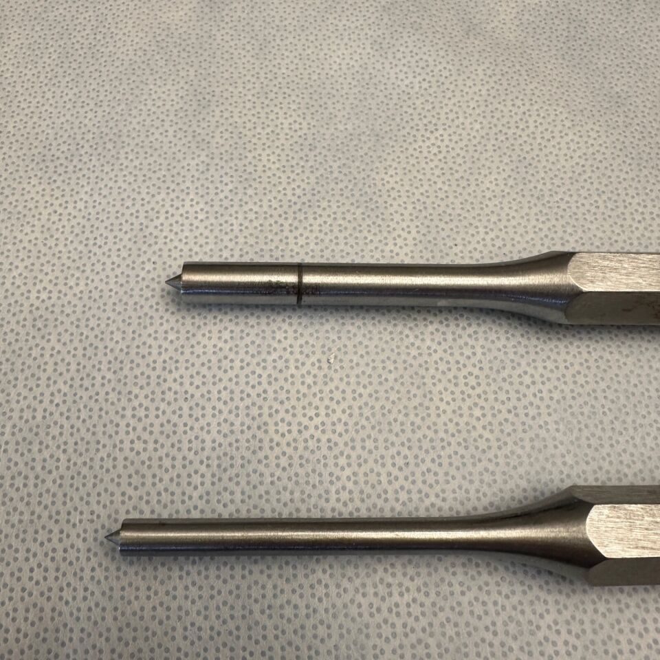 RICHARDS 11-0006/0007 2 Piece Set Medium & Large Steffee Bone Punch — photo 2