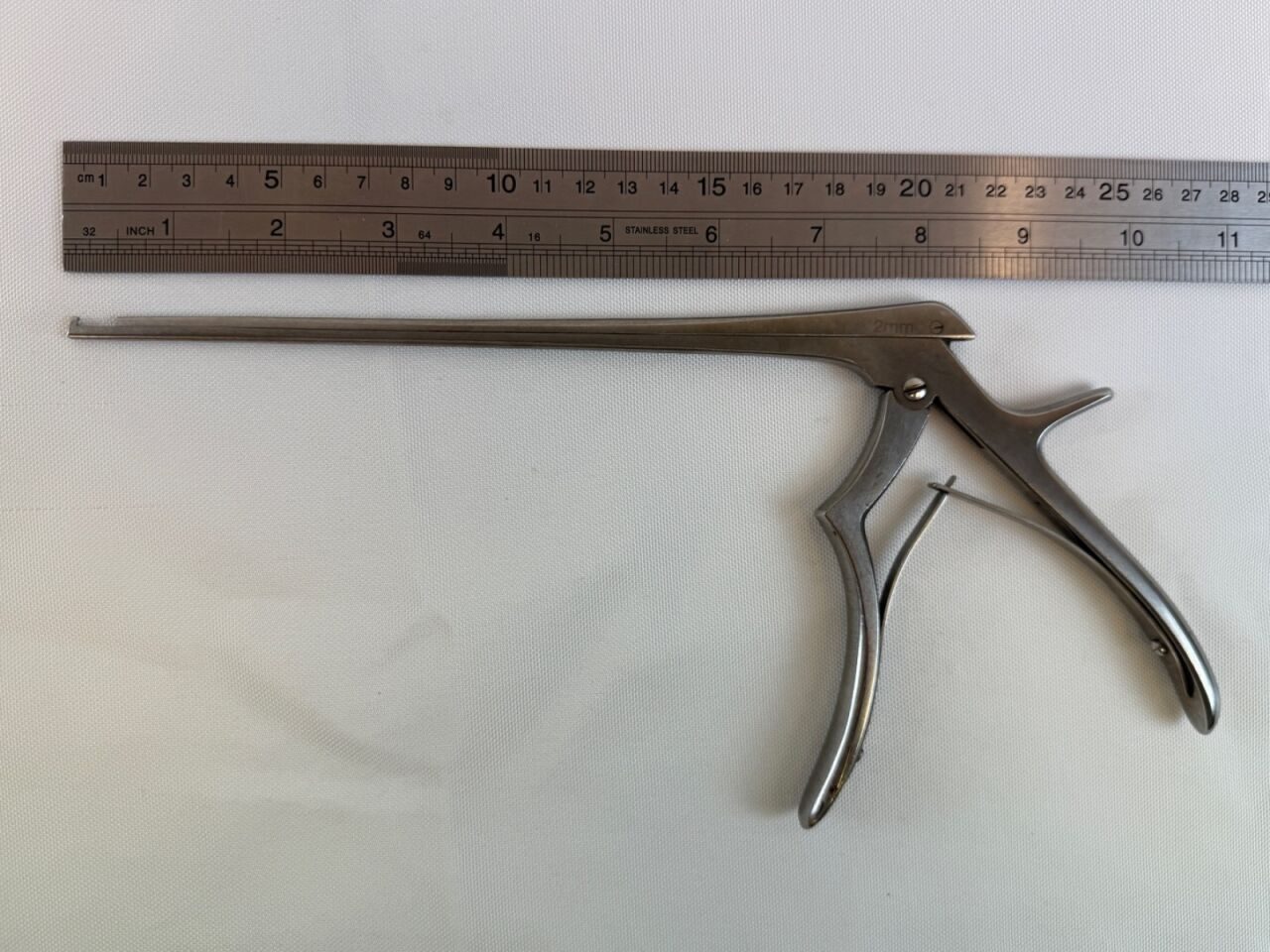 V. MUELLER NL3785-161 2mm x 90deg Up x 8" Rhoton Stella Punch Kerrison Rongeur — photo 9