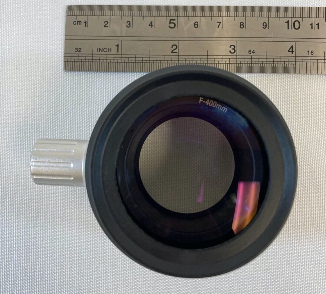 F=400 Surgical Microscope Objective Lens w/ Housing Neurology Ophthalmology — photo 7