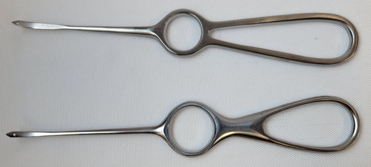W. LORENZ 01-0070 Obwegeser Maxillary Awl, 7 inches, Orthopedic