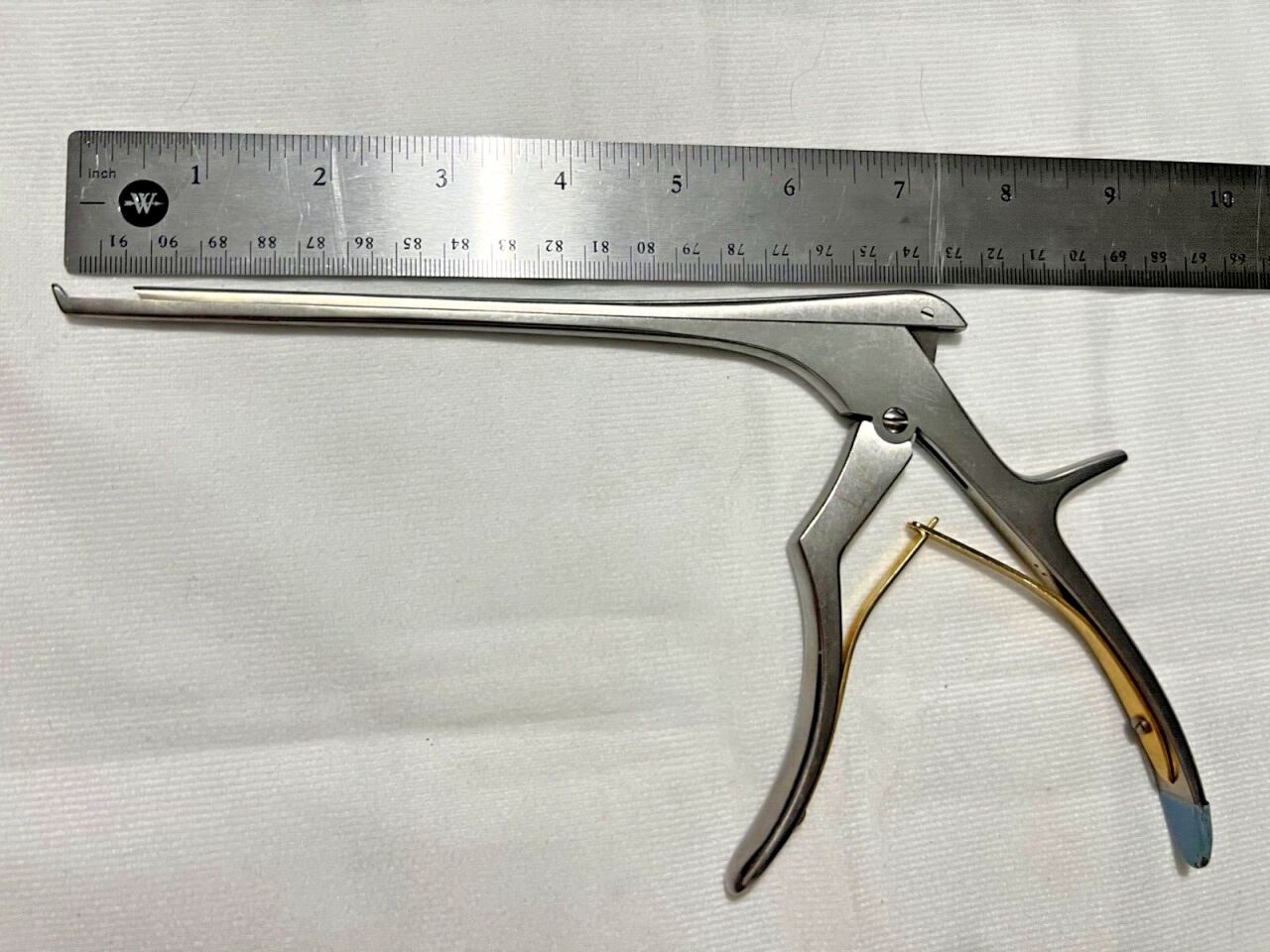V. MUELLER NL4071-073 3mm X 40deg Upbite 7" Length Spurling Rongeur — photo 6
