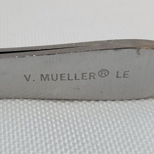 V. MUELLER CH5895 DeBakey Vascular Tissue Forceps Delicate Serrated Tips 7.75" — photo 5