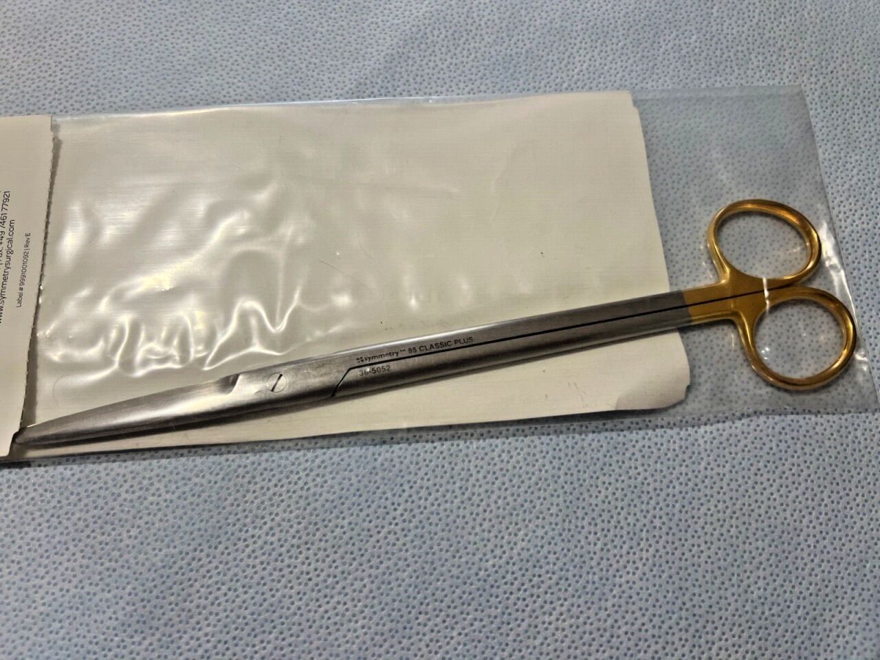 SYMMETRY SURGICAL 36-5052 Classic Plus Mayo Straight Scissors 9" Length — photo 1