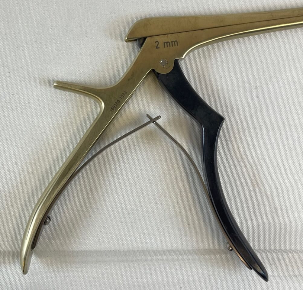 RUGGLES RB5062 Ultra Coat Micro Kerrison Rongeur 2mm x 40deg Up x 10" — photo 8