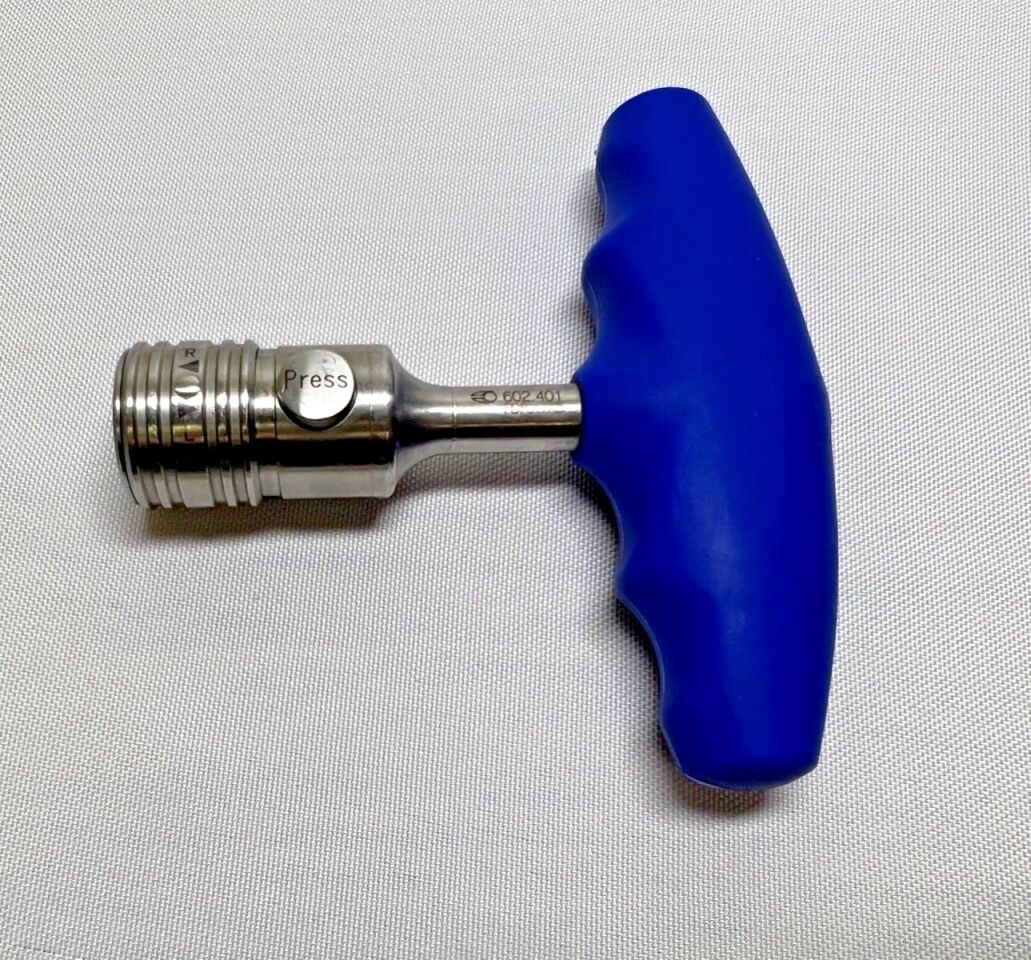 GLOBUS MEDICAL 602.401 Ratcheting Cannulated Quick Release T-Handle Orthopedic