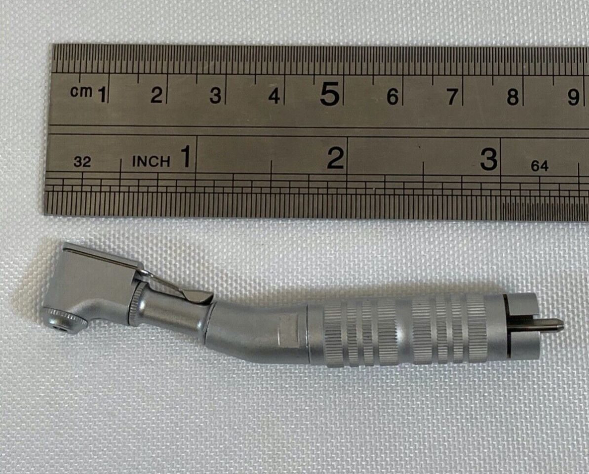 MICRO MEGA MOD 46 E Dental Drill Attachment  DC-10L Swing Latch Type Doriot Contra Angle, 15K RPM — photo 8