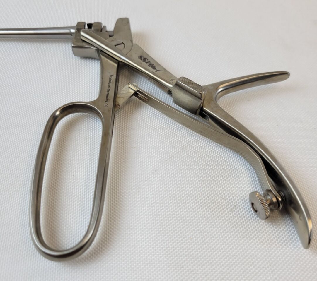 SSI 63-7000, 63-7030 Ostrum Antrum Backward Cutting Punch & Universal Handle ENT — photo 3