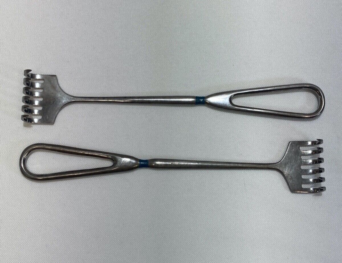 SKLAR Volkman 6 Sharp Prong 9" Retractors Pair