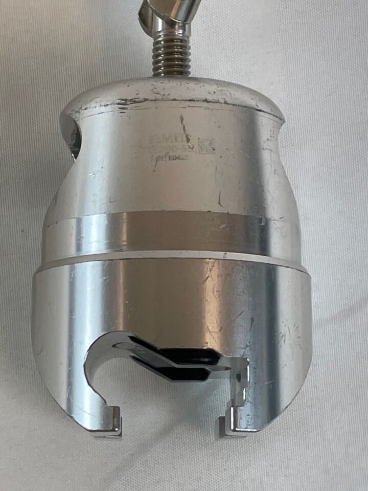 ELMED 15090-55 Lite Table Mounted Clamp Socket Aluminum — photo 3