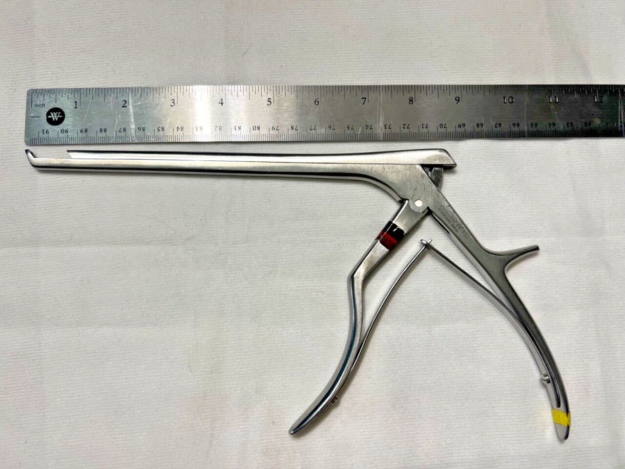 AESCULAP FF728 5mm X 40deg UpBite 8" Length Kerrison Rongeur — photo 6