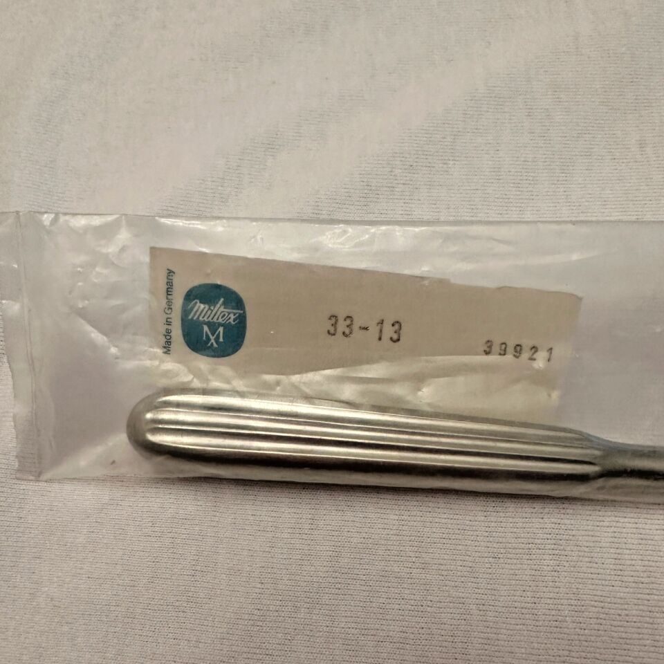 MILTEX 33-13 Dermal Curette 160mm Oval Spoon Size 1 — photo 4