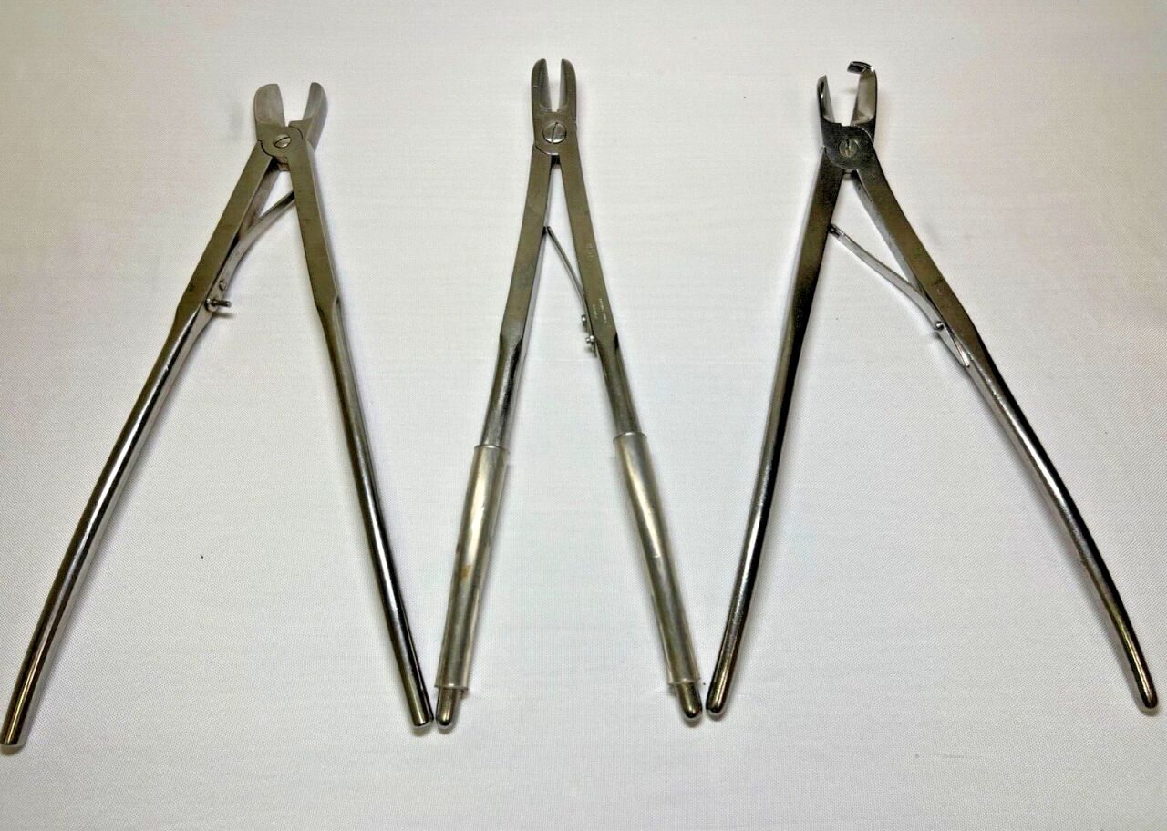 Set of 3 Pilling Lawton Orthopedic Rib Shears — photo 1