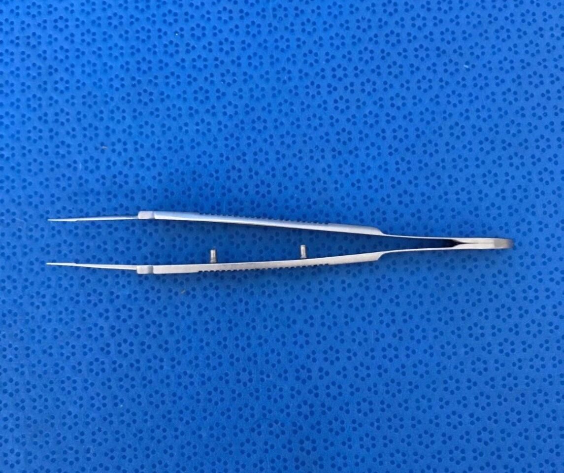 KARL STORZ E1888 S Harms-Tubingen Tying Forceps Straight Ophthalmology