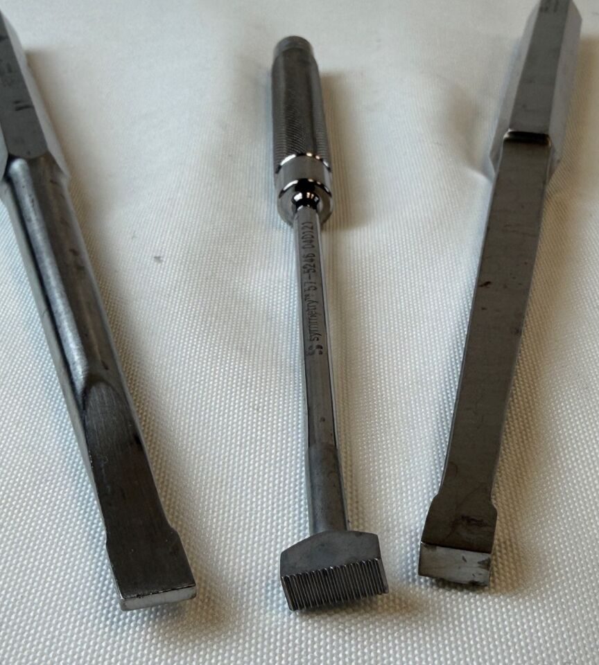 SYMMETRY Set of 3  & Amerisurg 10" & 8.5" Bone Impactors Orthopedics Neurology — photo 6