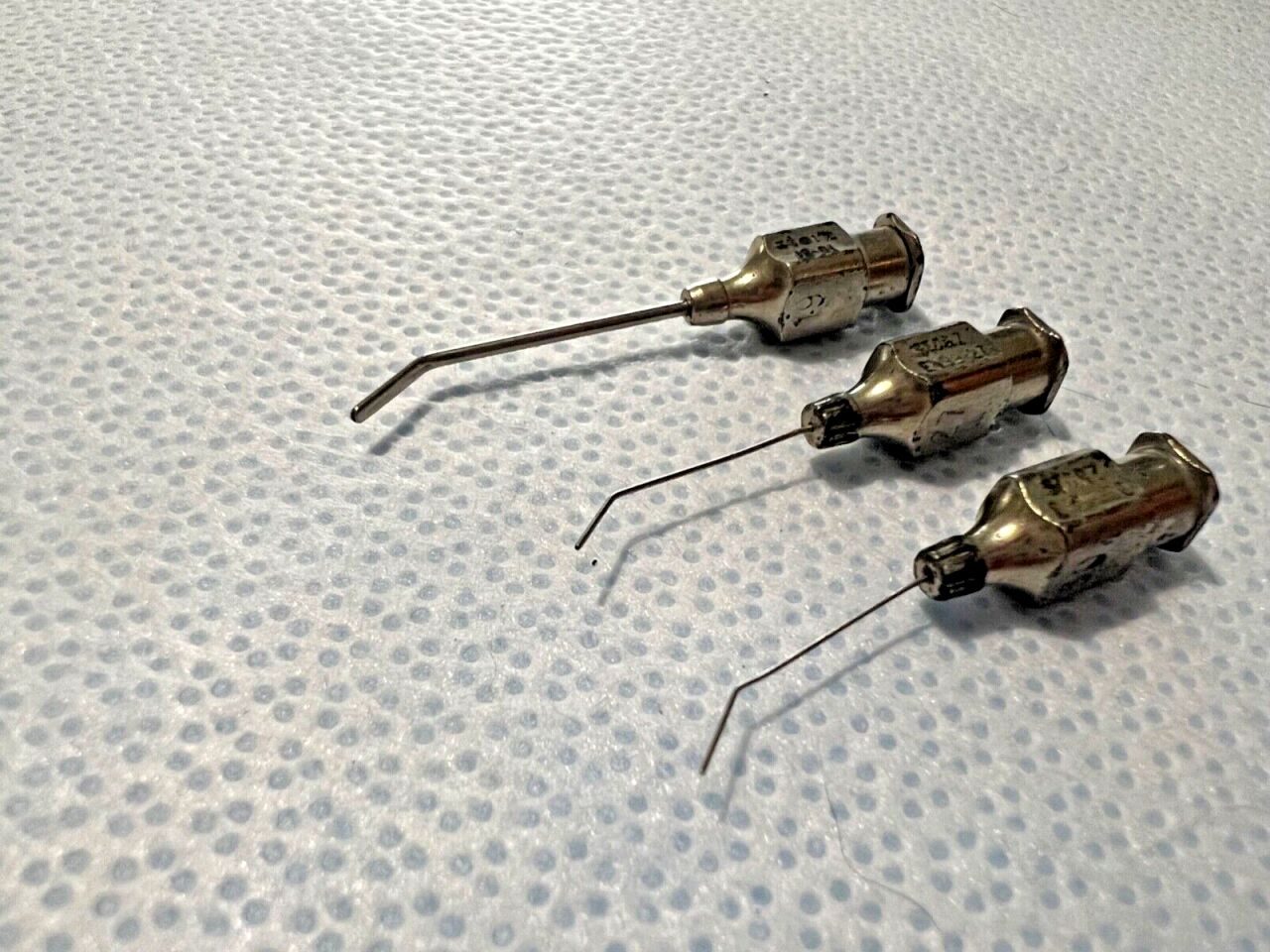 KARL STORZ  Set Of 3 Ophthalmic Irrigation & Air Injection Cannulas — photo 2
