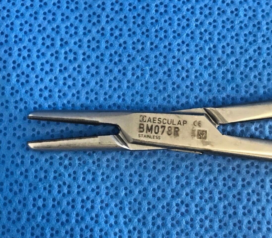 AESCULAP BM078R Hegar Duro-Grip Needleholder L:245mm — photo 2