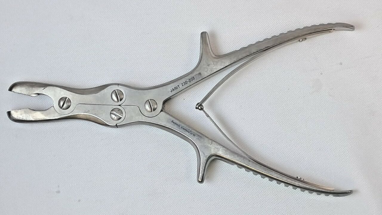 JARIT 230-230 Stille Luer Rongeur 10mm Bite, Straight, 8-3/4" — photo 2