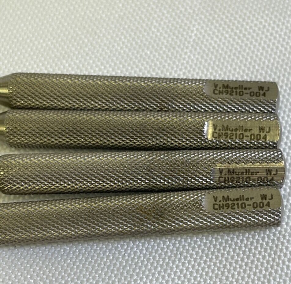 V. MUELLER  10 Piece SSI Cardiovascular Set Endarterectomy Spatula Ball Probes — photo 3