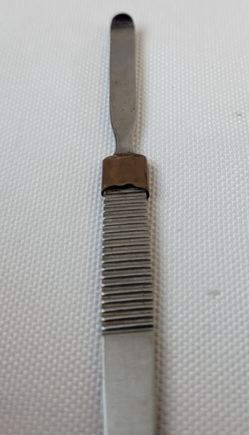KARL STORZ N-4602 McKenty Periosteal Elevator 12.5cm Curved Blade 5mm Flat Handle — photo 5