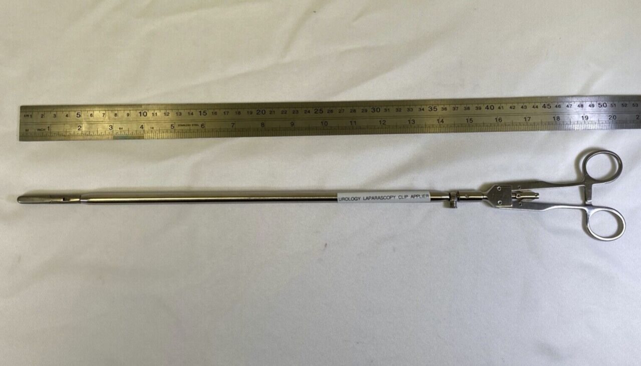 INTEGRA MICROFRANCE CEV560 Begin Clamp Applicator Axial Handle 10mm x 360mm — photo 9