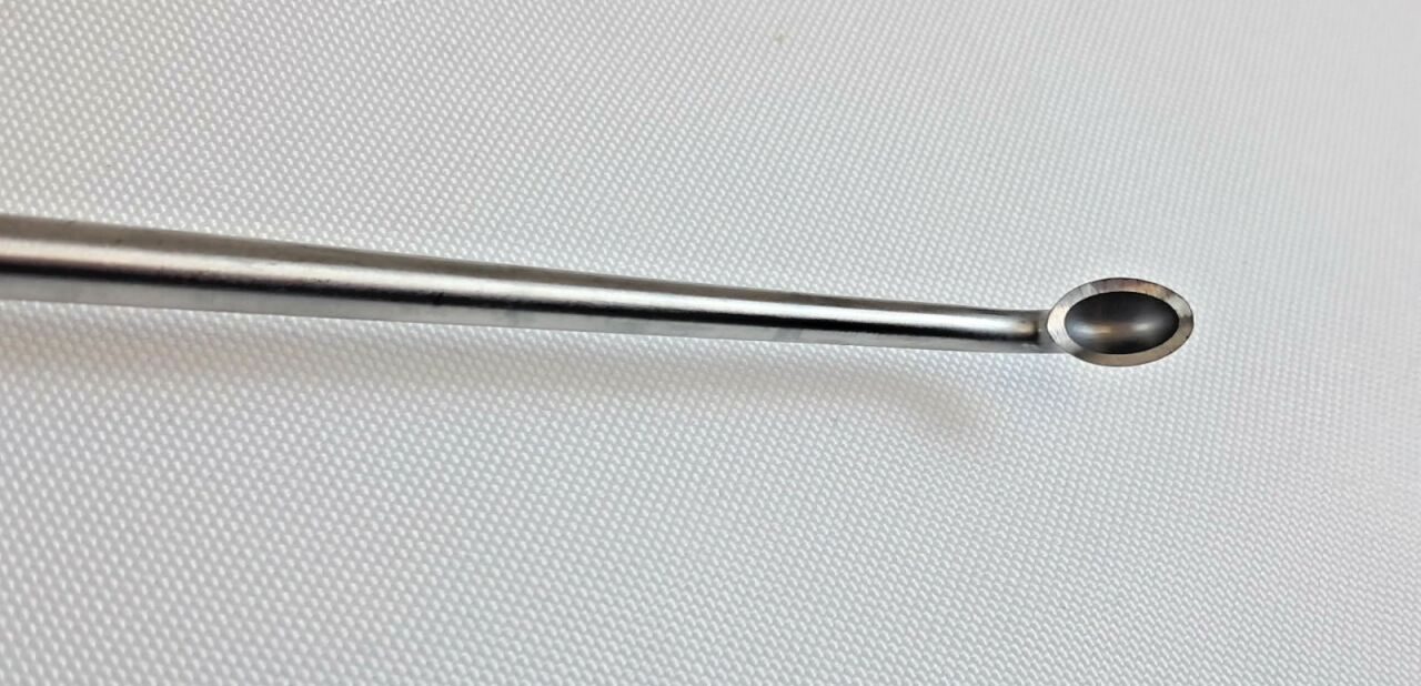 WALLIE HEINIG Lenox Maclaren Size 2 Angled Curette 4.5mm x 7.5mm Cup 15" — photo 2