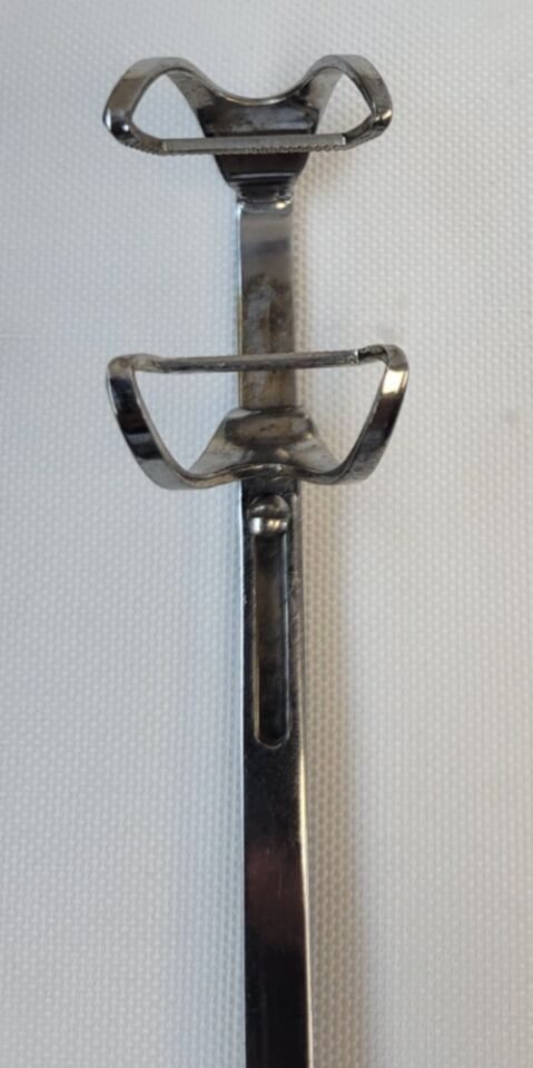 SKLAR ME Lowman-Hoglund Adjustable Bone Clamp 2 x 2 Prong Jaw, 8" — photo 2