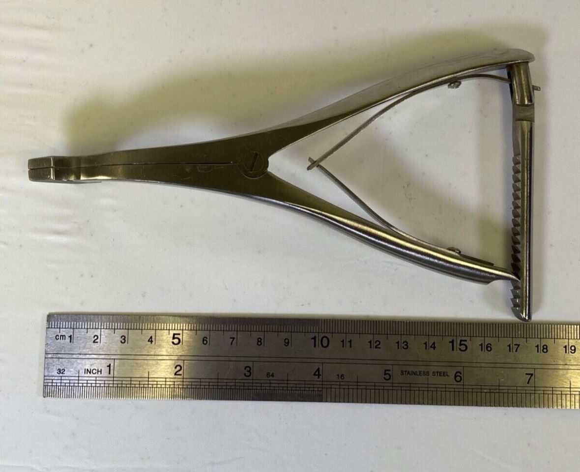 LOMBARDI 22mm x 12mm 7" w/ Ratchet Femoral Tibial Spreader Grooved Pads — photo 9
