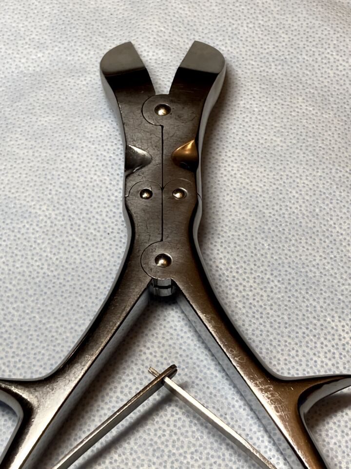 GERMAN 11" Stille-Liston Bone Cutting Rongeur Angled Jaw — photo 4