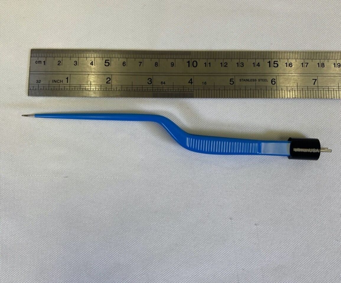 ELLMAN J13 30-0128 Bipolar Bayonet Forceps 6.75" x 1.0mm Tips General Surgery — photo 8